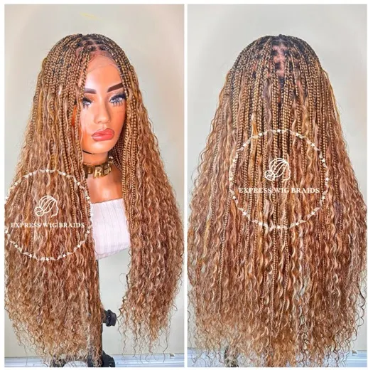 Bohemian braided wigs